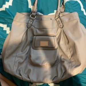 Juicy couture gray large purse new without tags